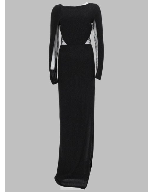 JOSHE Black Elegant Suit Mini Dress