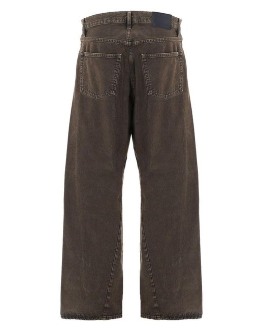 sunflower Gray "Wide Twist" Pants for men