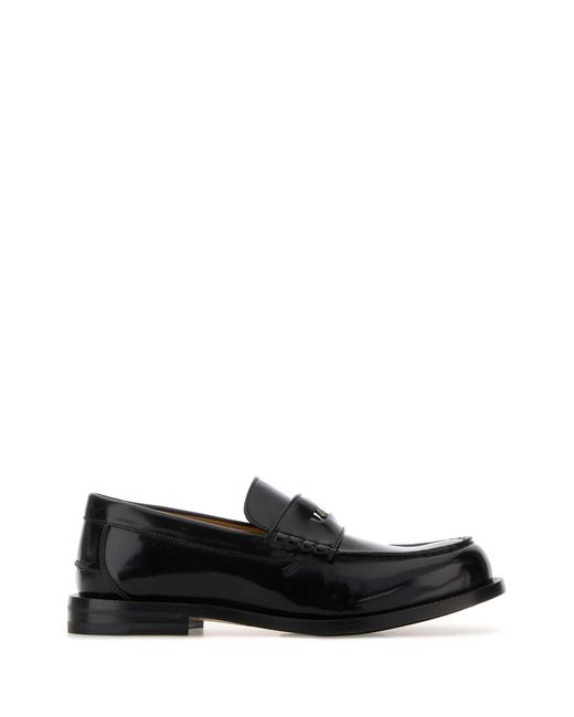 Gucci Black Flat Shoes for men