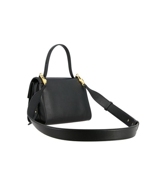 Alexander McQueen Black Leather Handbag