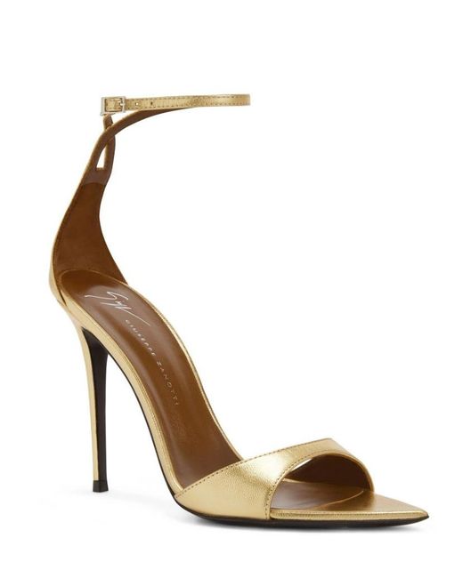 Giuseppe Zanotti Metallic Intriigo Strap 105
