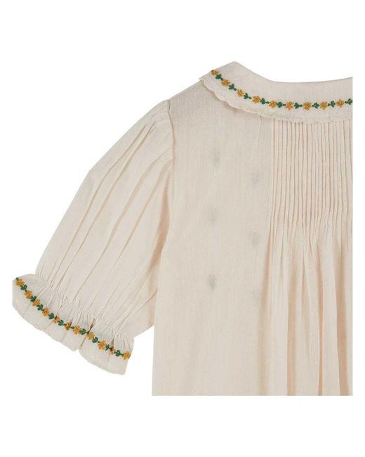 Emile Et Ida Natural Emile & Ida Blouse Brodee