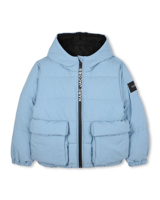 Marc Jacobs Blue Reversible Down Jacket
