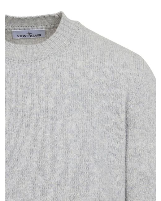 Stone Island Gray Sweaters for men