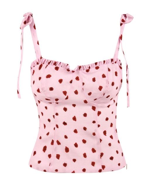 Mar De Margaritas Pink Top
