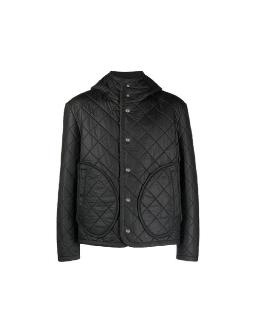 Craig Green Black Down Quilted Jacket for men