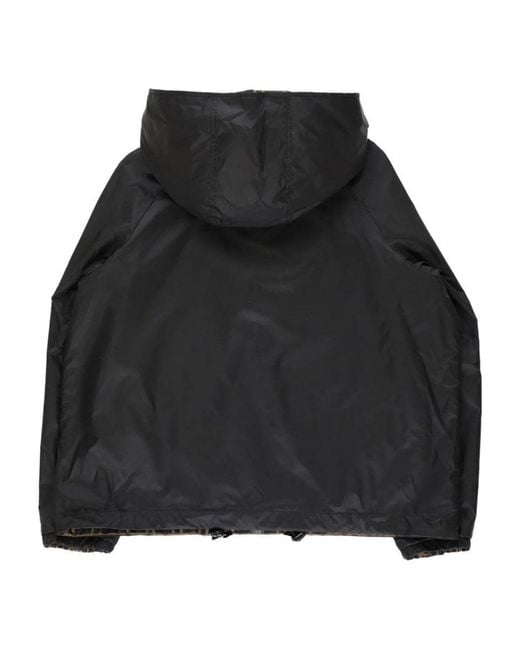 Fendi Gray K Way "Delfi" Doubleface