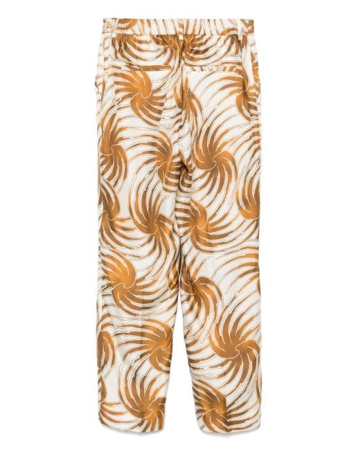 Alberto Biani Metallic Trousers