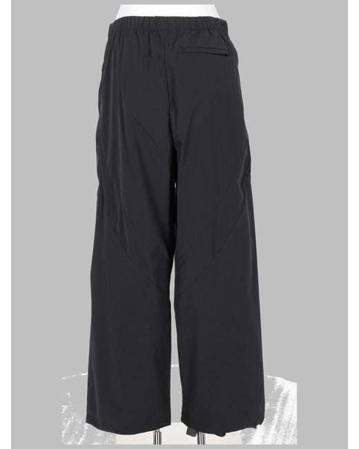Alexander Wang Gray Wide-Leg Pull-On Pants