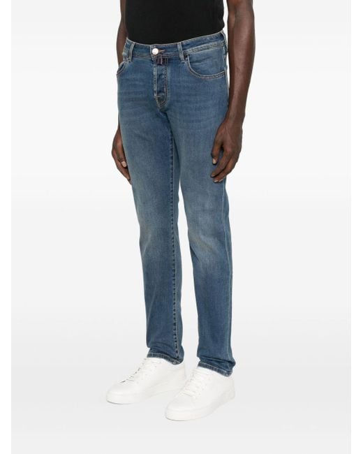 Jacob Cohen Broek Blauw in het Blue voor heren