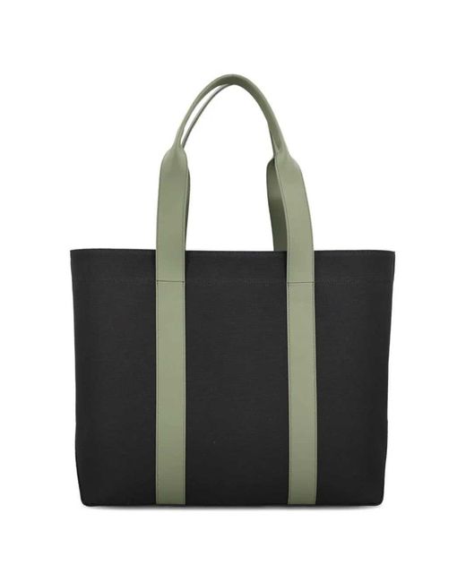 Givenchy Black Baumwoll-Einkaufstasche mit Logo