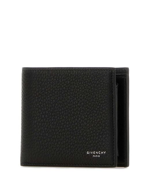 Givenchy Black Leather Wallet