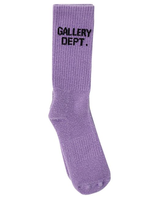 GALLERY DEPT. Galerieabteilung "Crew" Socken in Purple für Herren