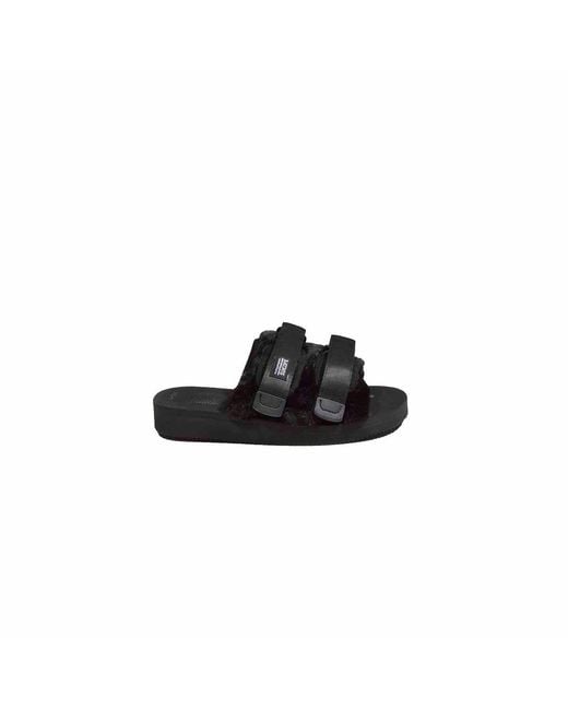 Suicoke Black Sandals
