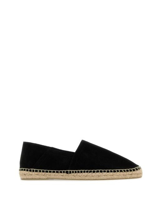 Tom Ford Black Suede Espadrilles