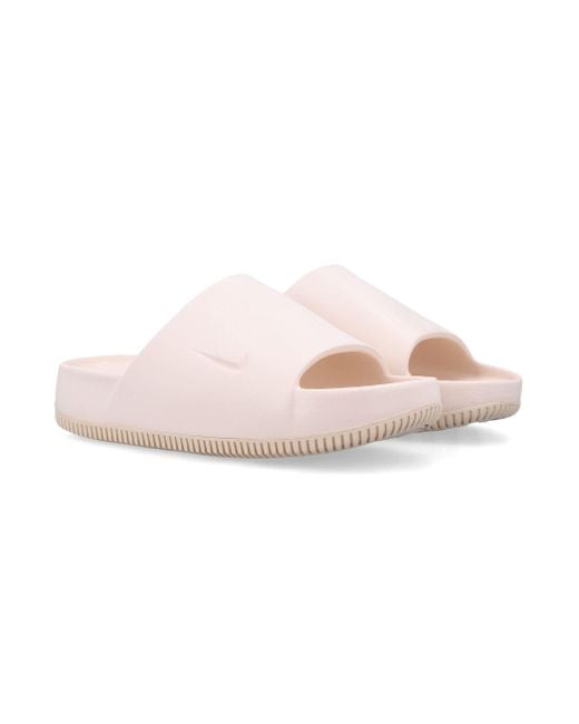 Nike Pink Calm Slides