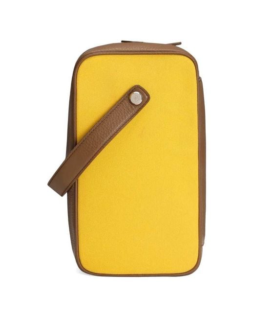 Dolce & Gabbana Yellow Dolce & Gabbana Square Tote Bag for men