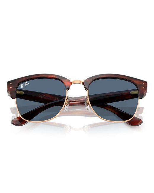 Ray-Ban Blue Sonnenbrille Rbr0504 S 13983 A Clubmaster Reverse Braun/Dunkelblau Unisex