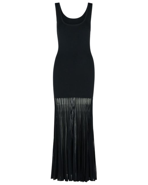MICHAEL Michael Kors Black 'Scoop' Viscose Blend Dress for men