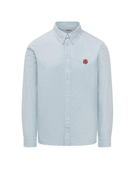 Camicia di KENZO in Blue da Uomo