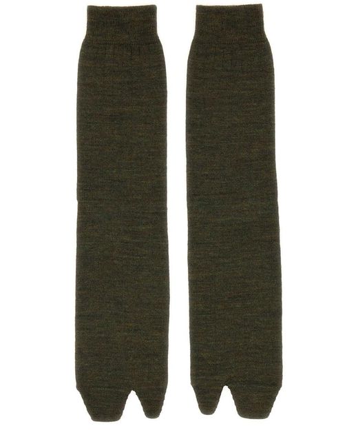 Tabi Socks. Maison Margiela de hombre de color Green