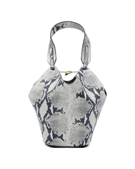 Khaite White Lotus Mini Tote