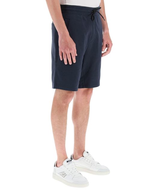 Diz Sweed Shorts HUGO de hombre de color Blue