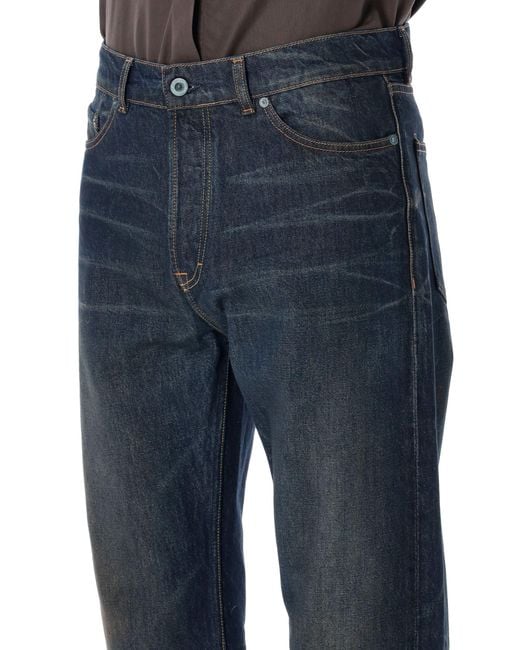 Our Legacy Blue Sand Tint Turkish Denim Regular Jeans for men