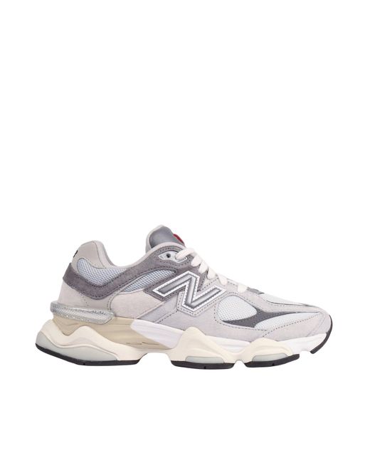 New Balance White 9060 Sneaker
