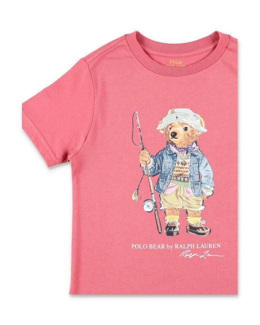 Polo Ralph Lauren Pink T Shirts And Polos