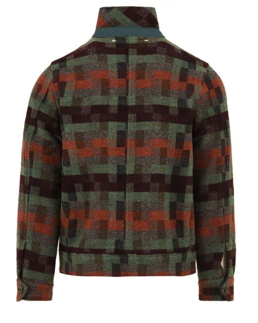 Paul Smith Brown Coats Multi Colour