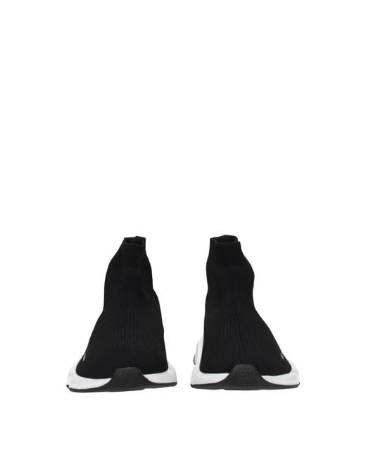 Balenciaga Black Speed Lt Knit Sneakers