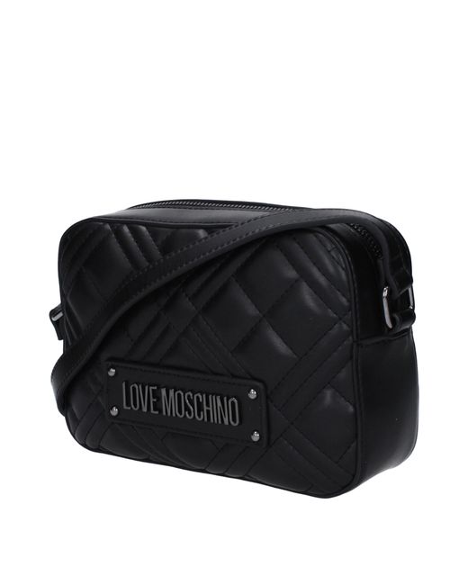 Love Moschino Black Crossbody Bags Polyurethane