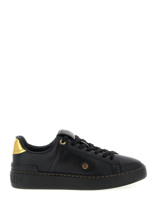 Balmain Black 'B Court' Sneakers