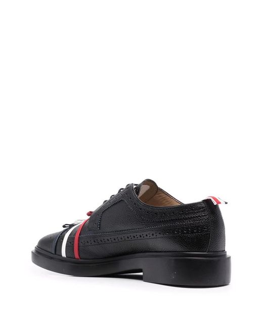 Thom Browne Multicolor Three-bow Longwing Brogues
