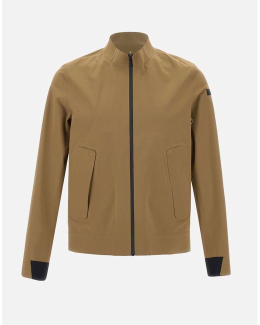 Giacca Per Colla Laser Marrone Caramello di Rrd in Green da Uomo