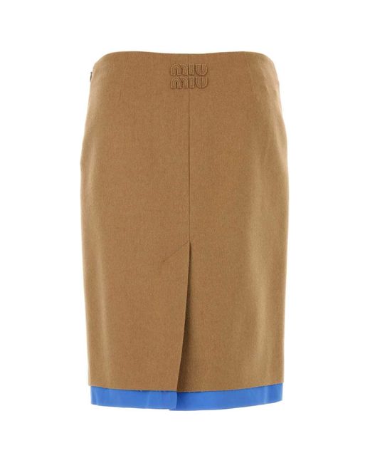 Miu Miu Natural Skirts