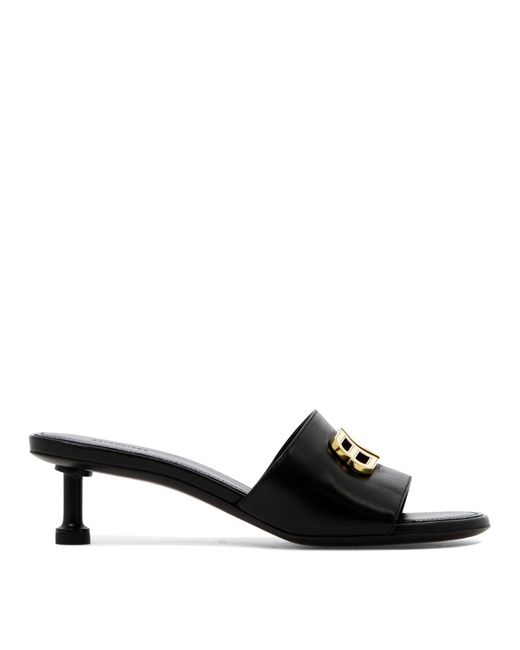 Balenciaga Black Groupie Sandals