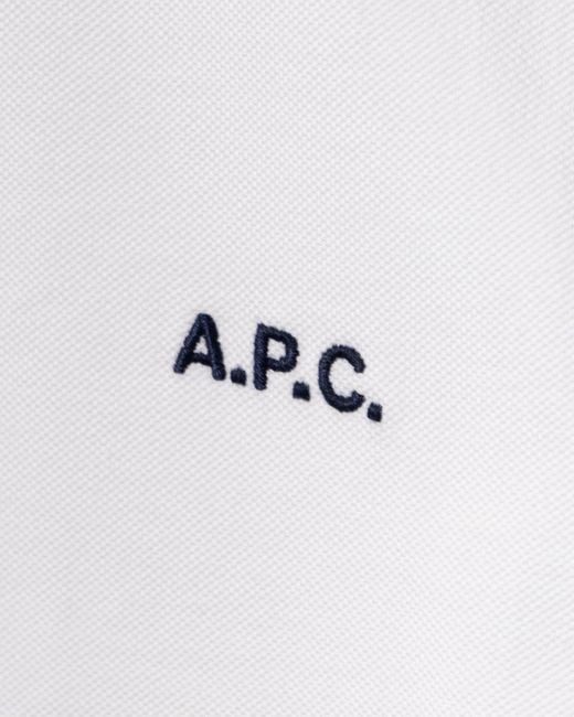 A.P.C. T -Shirts und Polos weiß in White für Herren