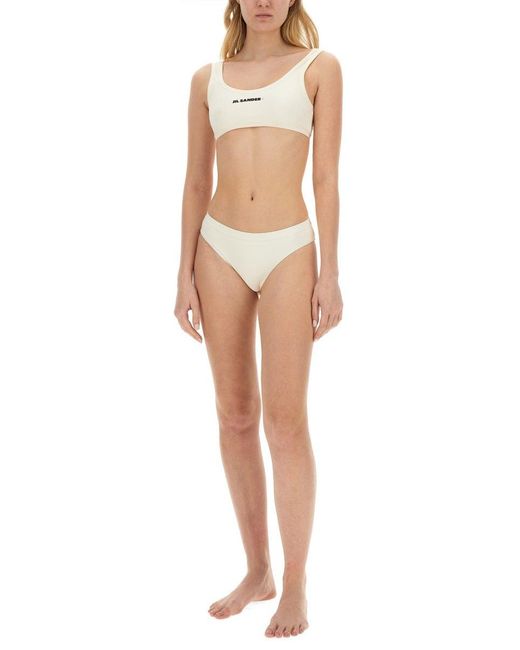 Jil Sander White Bikini Briefs