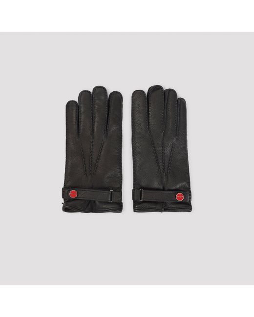Gants s Kiton en coloris Black