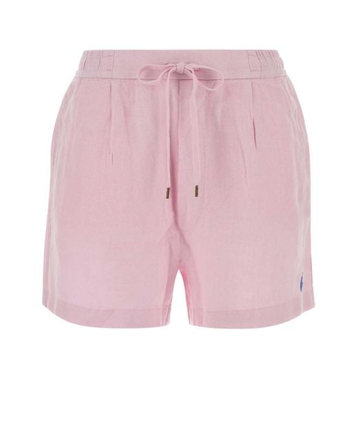 Polo Ralph Lauren Pink Solid Short
