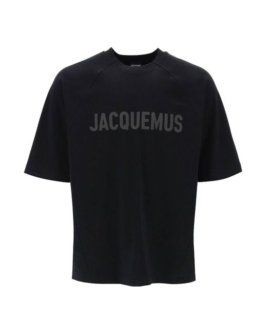 Jacquemus Black Das Tippfehler -T -Shirt