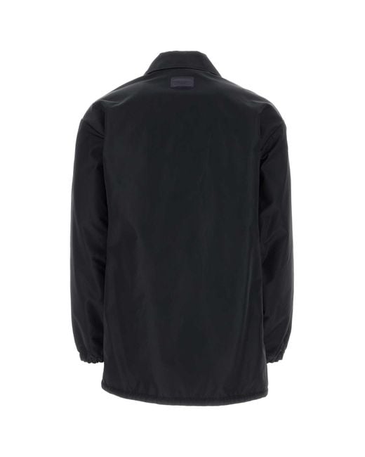 Dolce & Gabbana Black Midnight Nylon Jacket