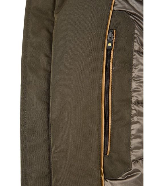 Coats militares Moorer de color Green
