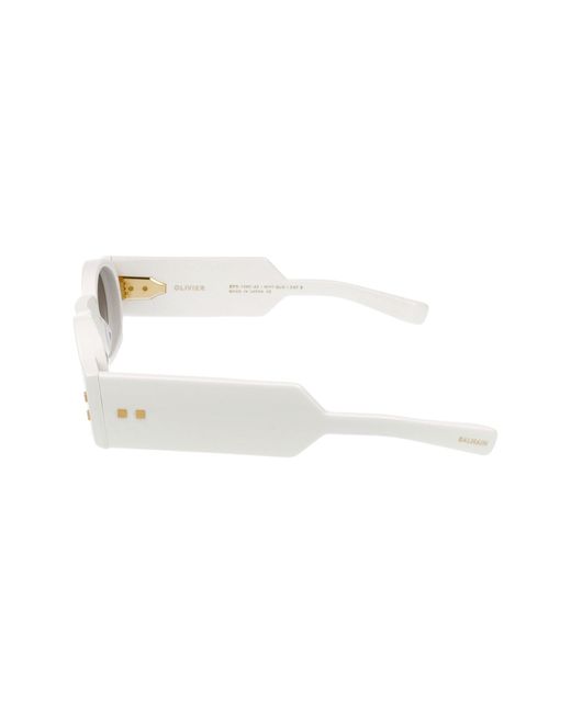 Bps-159c-42_olivier gafas de sol unisex Balmain de color Black