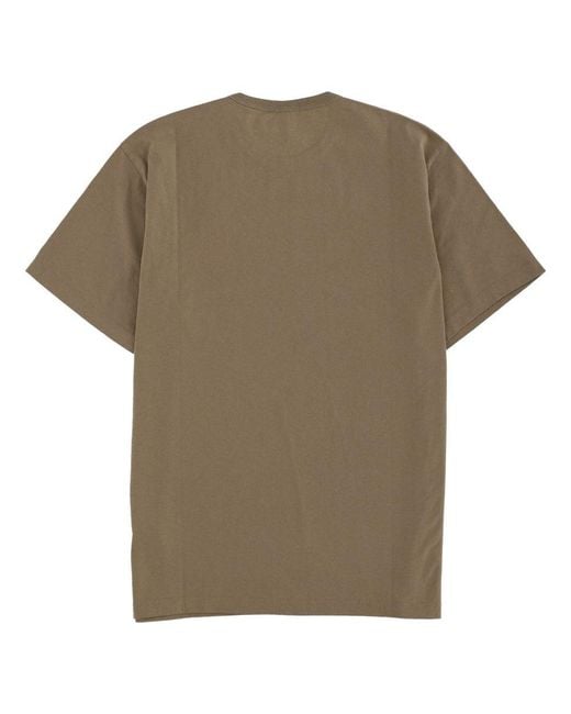 sunflower Green T-Shirt With Logo for men