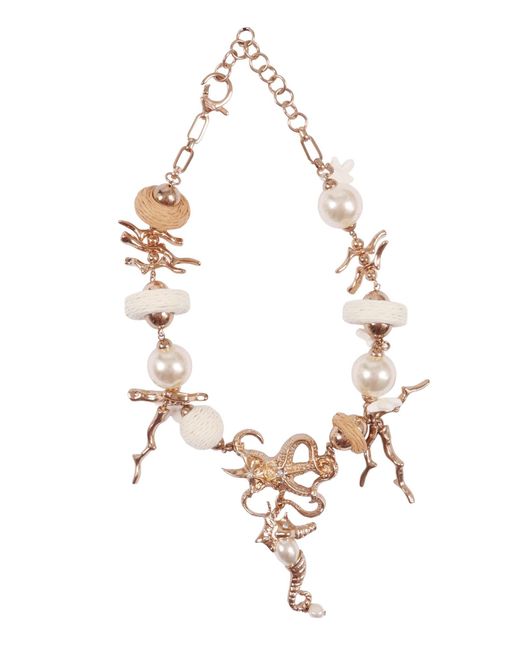 Weekend by Maxmara Metallic Necklace