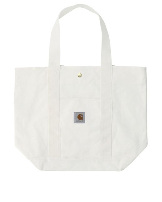 Carhartt White Canvas Tote for men