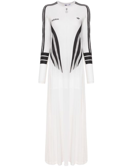 Adidas White Atlanta Sublimation Dress